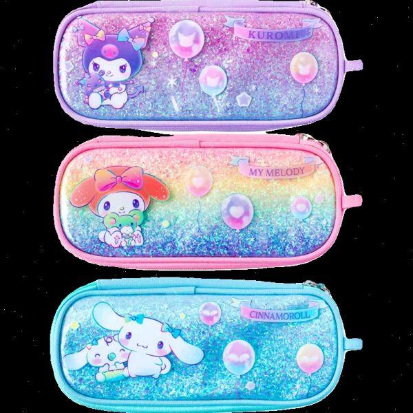 三丽鸥镭射大容量笔袋库洛米儿童小学女可爱少女心创意文具铅笔盒,淘宝优惠券,粉丝福利购,淘宝优惠卷