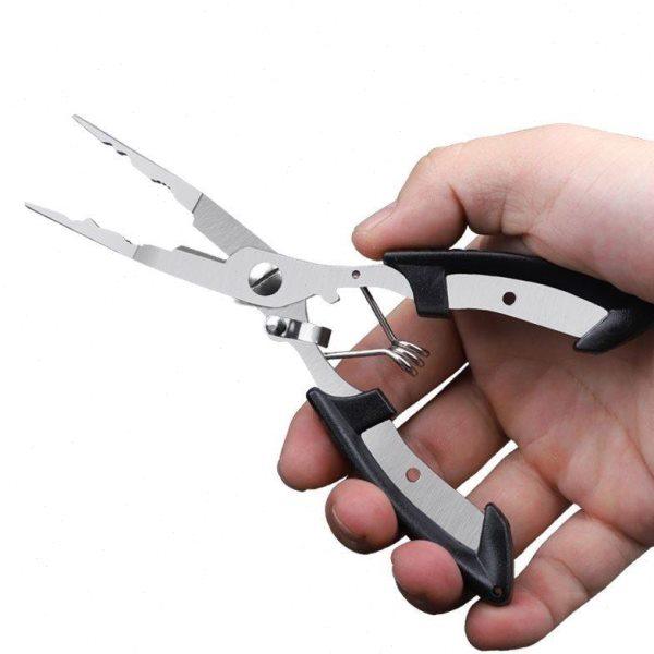 多功能路亚钳不锈钢钓鱼钳直嘴钳取钩器剪线绑钩钳控鱼钳钓鱼工具,淘宝优惠券,粉丝福利购,淘宝优惠卷