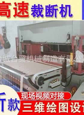 整版送料裁切机高速冲床全套加工机械设备XPE垫模切机