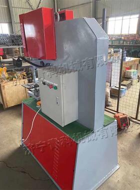 立式液压冲孔机电动金属管冲孔机全自动不锈钢圆管方管冲弧机