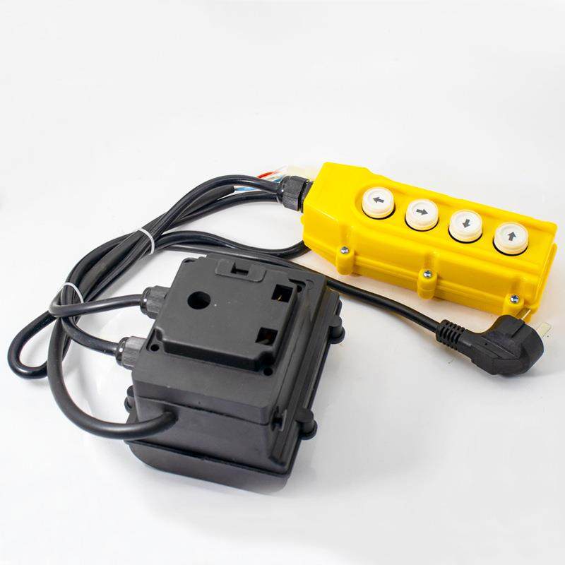 家用吊机220v单相升降机电动葫芦上下左右开关手柄控制器配接线盒,淘宝优惠券,粉丝福利购,淘宝优惠卷