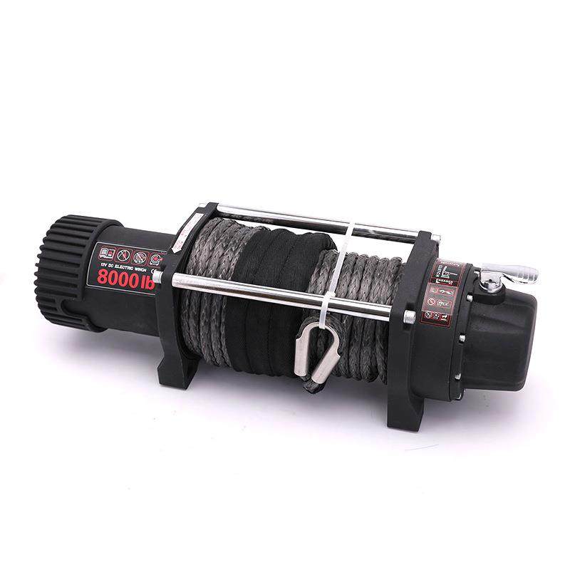 8000磅车载绞盘越野车电动绞盘卷扬机ATV绞盘纤维绳保修一年,淘宝优惠券,粉丝福利购,淘宝优惠卷