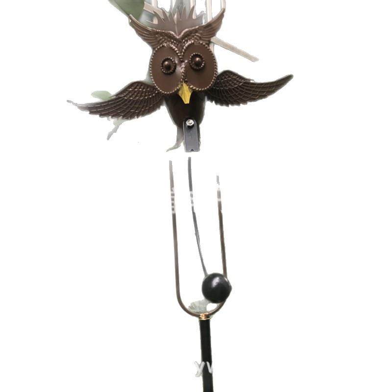 猫头鹰金属摇摆地插户外花园飞鹰风车挂饰铁艺仿真鸟不锈钢,淘宝优惠券,粉丝福利购,淘宝优惠卷