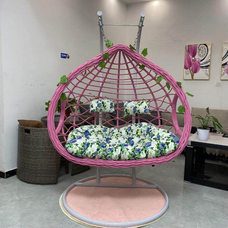 家用吊篮藤椅摇篮室内外阳台吊椅庭院鸟巢吊兰双人秋千椅懒人吊床,淘宝优惠券,粉丝福利购,淘宝优惠卷