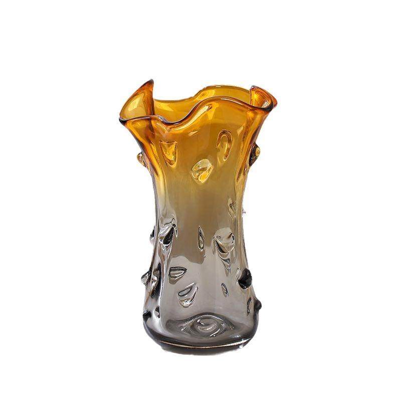 轻奢创意水晶玻璃花瓶客厅玄关水养鲜花高级感家居插花瓶艺术摆件,淘宝优惠券,粉丝福利购,淘宝优惠卷