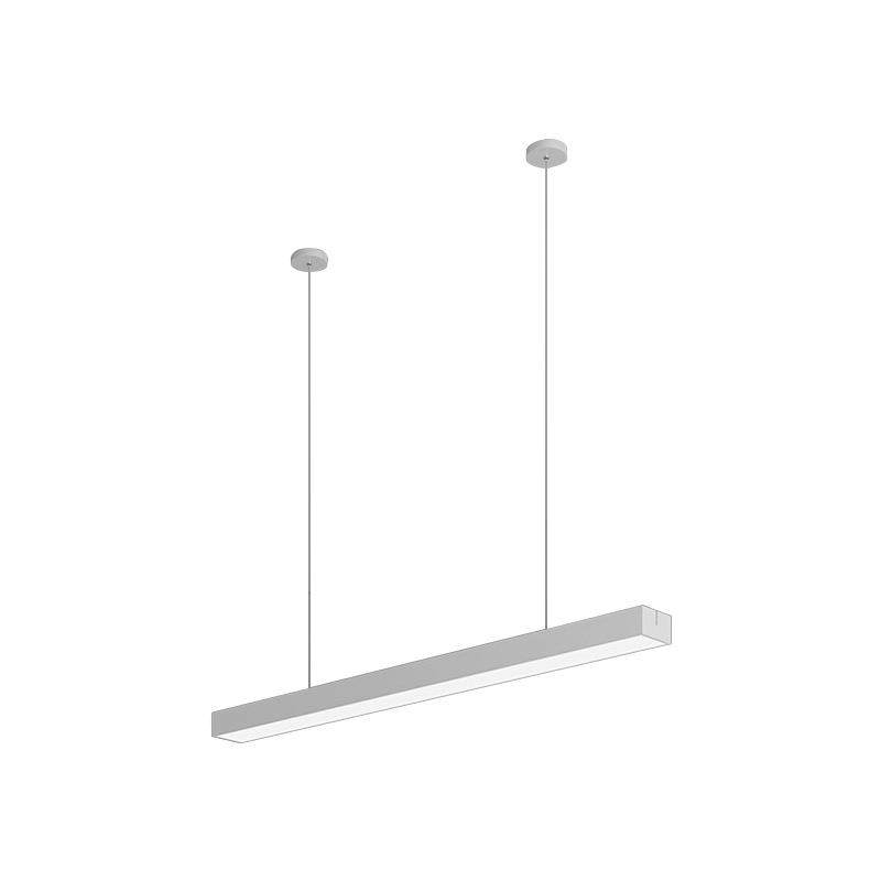 办公室吊灯无缝LED长条灯条形吊线灯简约健身房店铺商业照明灯具,淘宝优惠券,粉丝福利购,淘宝优惠卷