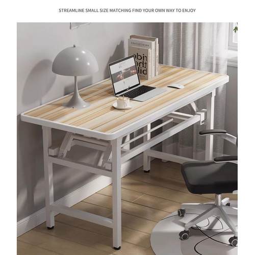 长条折叠桌餐桌电脑桌长条桌家用简易写字桌培训办公桌会议会展桌 - 图2