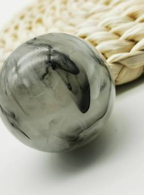 汽车档树把车载摆工件按摩珠减压手握滚453543石珠脂钻球树脂艺品