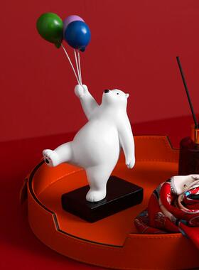 创意气球熊办公室家居品面电视办公桌酒柜装饰206品儿童柜房桌饰