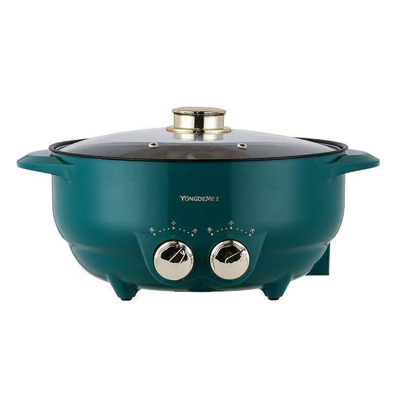 6L大容量多功能鸳鸯锅电火锅不粘一体锅家用电热32CM炒菜,淘宝优惠券,粉丝福利购,淘宝优惠卷