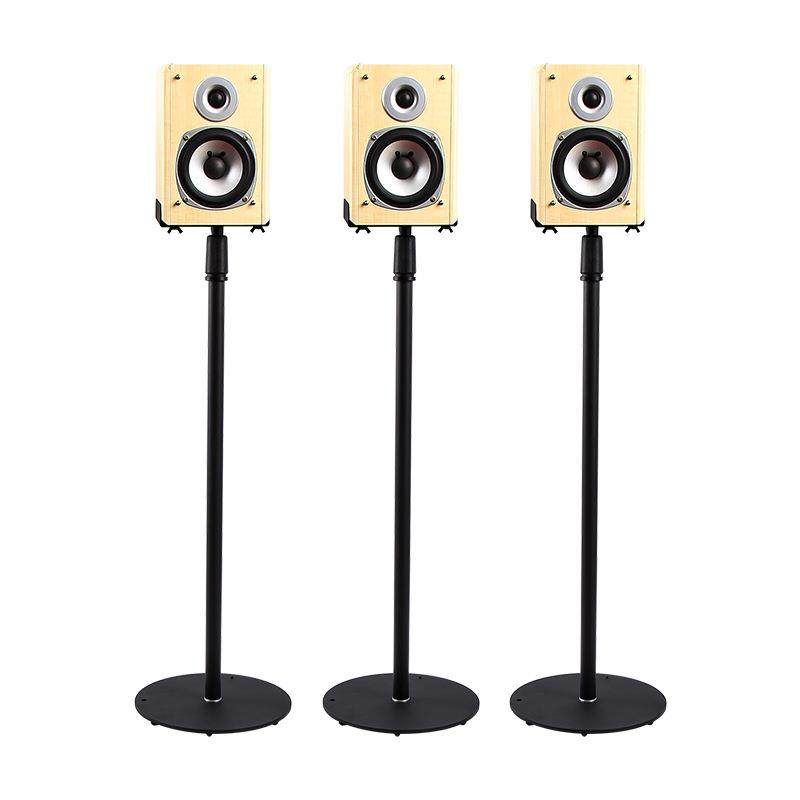 D07环绕音箱支架托架家庭影院卫星音响支架金属落地升降,淘宝优惠券,粉丝福利购,淘宝优惠卷