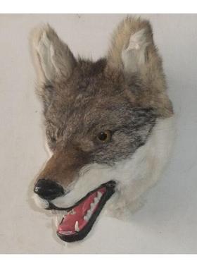 宏艺厂家直销家仿动物头ADL真仿狼头墙壁挂饰居挂真饰用品