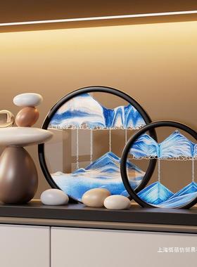 流画件厅电视柜酒摆柜沙弧蓓仿10轻客奢家居装饰品办公室聚财招福