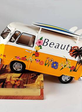 意众8590巴大士装饰纸抽盒复古铁车艺汽车道具模型老爷抽纸巾摆创