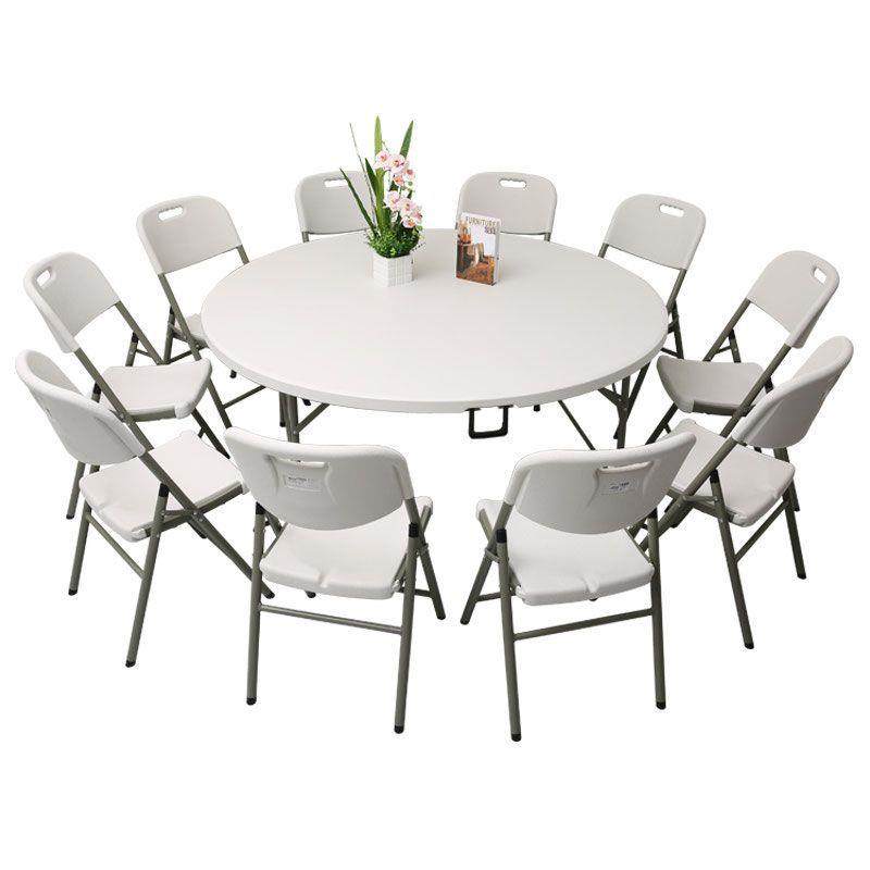 可折叠圆桌餐桌家用吃饭简易大圆形桌面塑料小户型桌椅带转盘,淘宝优惠券,粉丝福利购,淘宝优惠卷