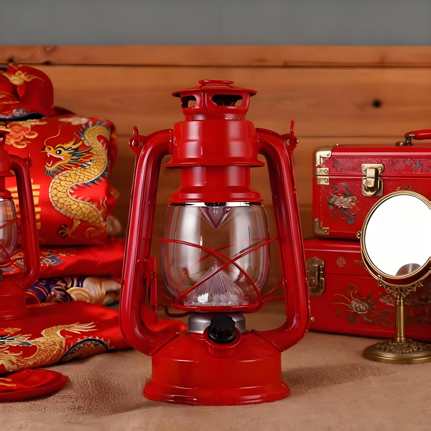 中式婚庆红马灯婚礼拍照道具乔迁搬家祈福装饰LED电子复古煤油灯,淘宝优惠券,粉丝福利购,淘宝优惠卷