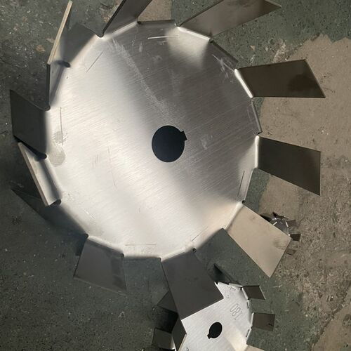 分散盘 304/316不锈钢分散叶片高速搅拌涂料分散盘定制分散机配件 - 图0