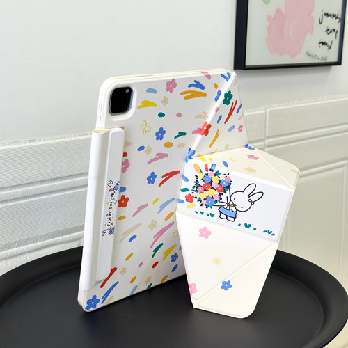 【悬浮增高】苹果平板ipadpro保护套mini7增高支架air8保护壳2025iPad11磁吸双面夹13寸轻薄pro12.9寸Ari7壳 - 图2