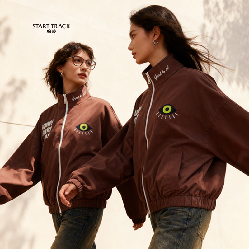 夹克外套女小个子短款美拉德上衣户外防风防水刺绣棒球新款爆款春,淘宝优惠券,粉丝福利购,淘宝优惠卷