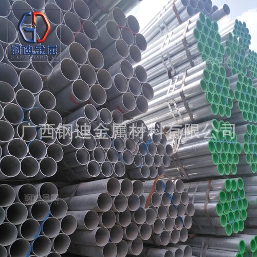 广西南宁簿壁热镀锌管圆管养殖户外保温大棚管骨架农用dn502寸 - 图2