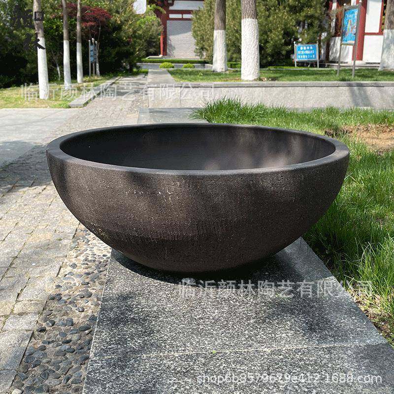 大花钵拼盘超大盆浅盆敞口盆大碗盆圆形花箱景观大口盆矮盆紫砂盆,淘宝优惠券,粉丝福利购,淘宝优惠卷