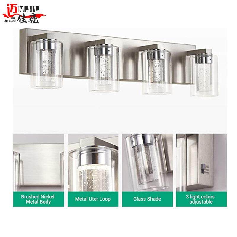 LED气泡柱镜前灯现代浴室壁灯简约梳妆台洗手间浴室过道走廊灯具,淘宝优惠券,粉丝福利购,淘宝优惠卷