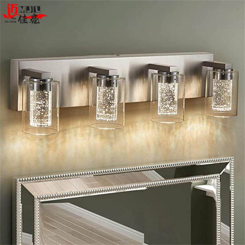 LED气泡柱镜前灯现代浴室壁灯简约梳妆台洗手间浴室过道走廊灯具,淘宝优惠券,粉丝福利购,淘宝优惠卷
