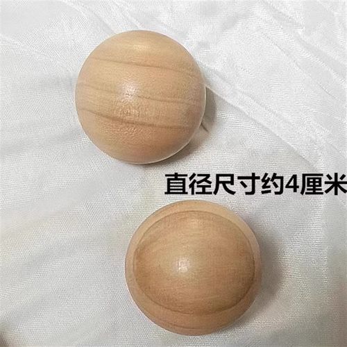 肥城桃木手把件把玩件木雕摆件 中老年手球工艺品 - 图2