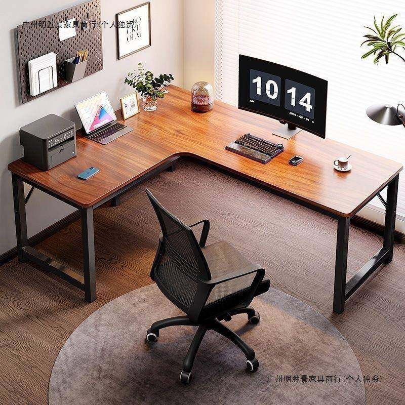 转电竞桌电脑桌台式家用BAY书桌书架角一体物置架卧室角L型拐桌子,淘宝优惠券,粉丝福利购,淘宝优惠卷