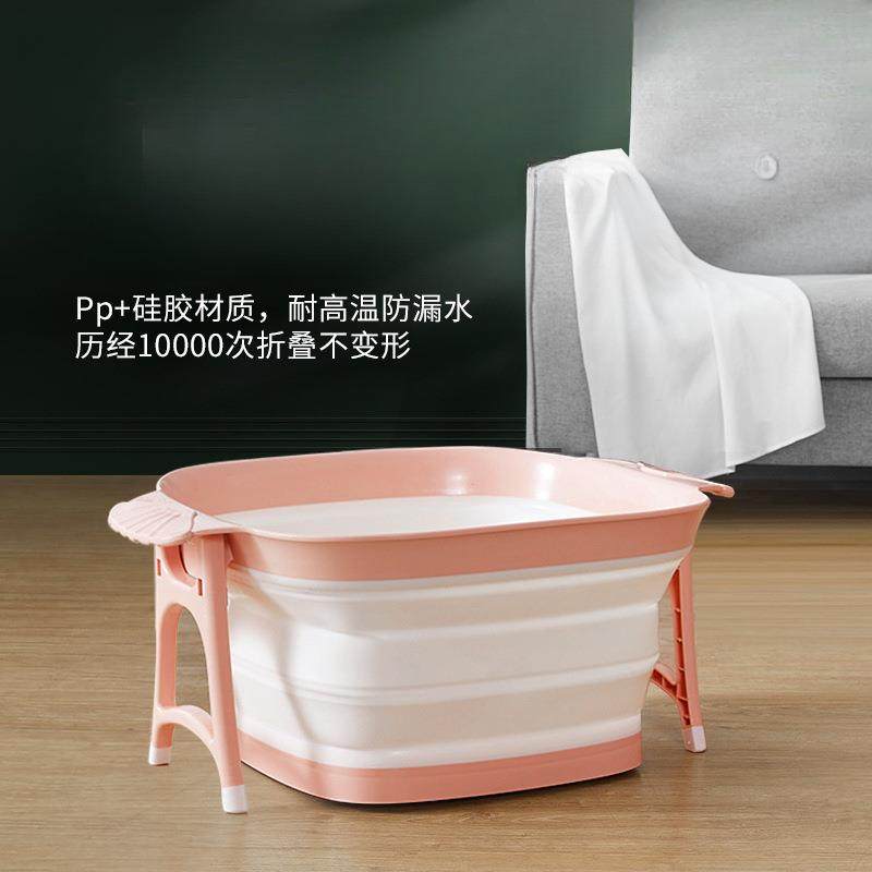 泡脚桶折叠高深过小腿便携式足浴盆宿舍家用加厚洗脚盆保温泡脚袋,淘宝优惠券,粉丝福利购,淘宝优惠卷