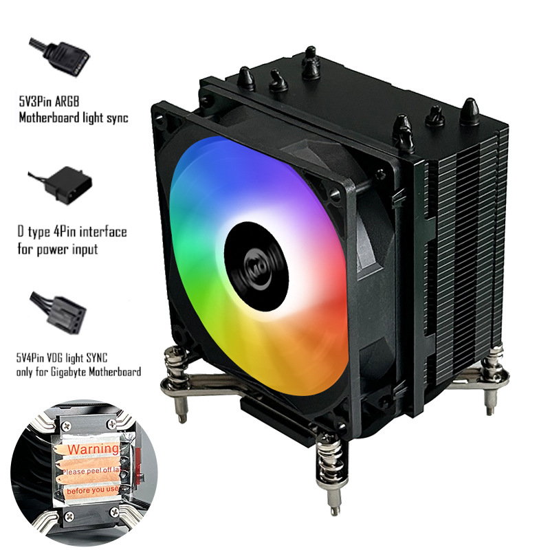 电脑台式4热管cpu散热器塔式115X 1700 12400散热标准版AM4散热器 - 图2