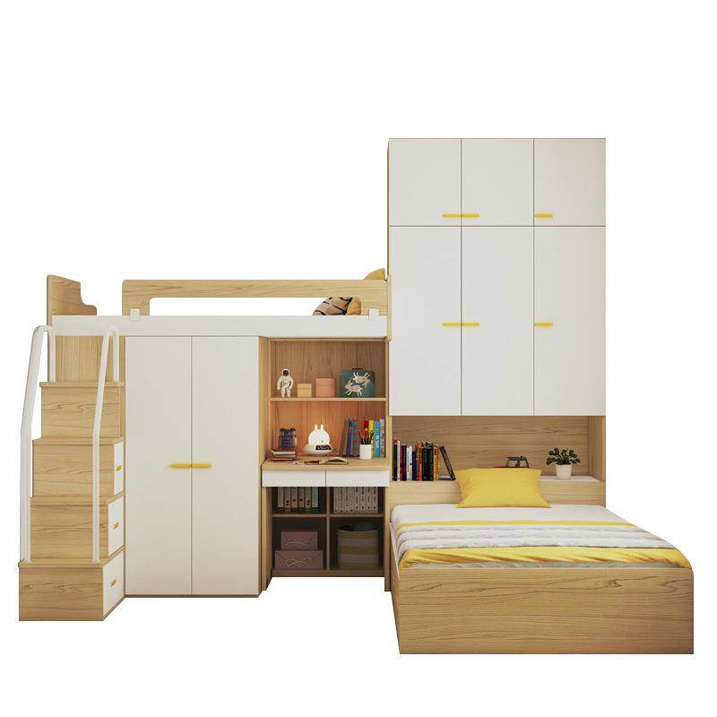 小户型省空间榻榻米组合床交错式上下床双层床多功能儿童房高低床,淘宝优惠券,粉丝福利购,淘宝优惠卷