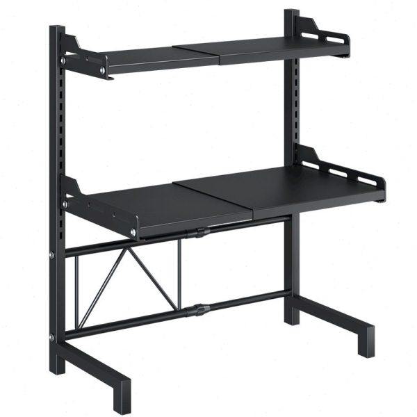 可调节伸缩电饭锅架厨房置物架微波炉烤箱厨具架子锅碗瓢盆收纳架,淘宝优惠券,粉丝福利购,淘宝优惠卷