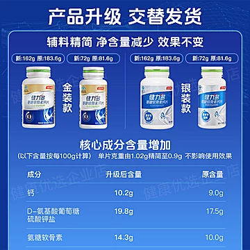 汤臣倍健健力多氨糖软骨素钙片正品*80片[5元优惠券]-寻折猪