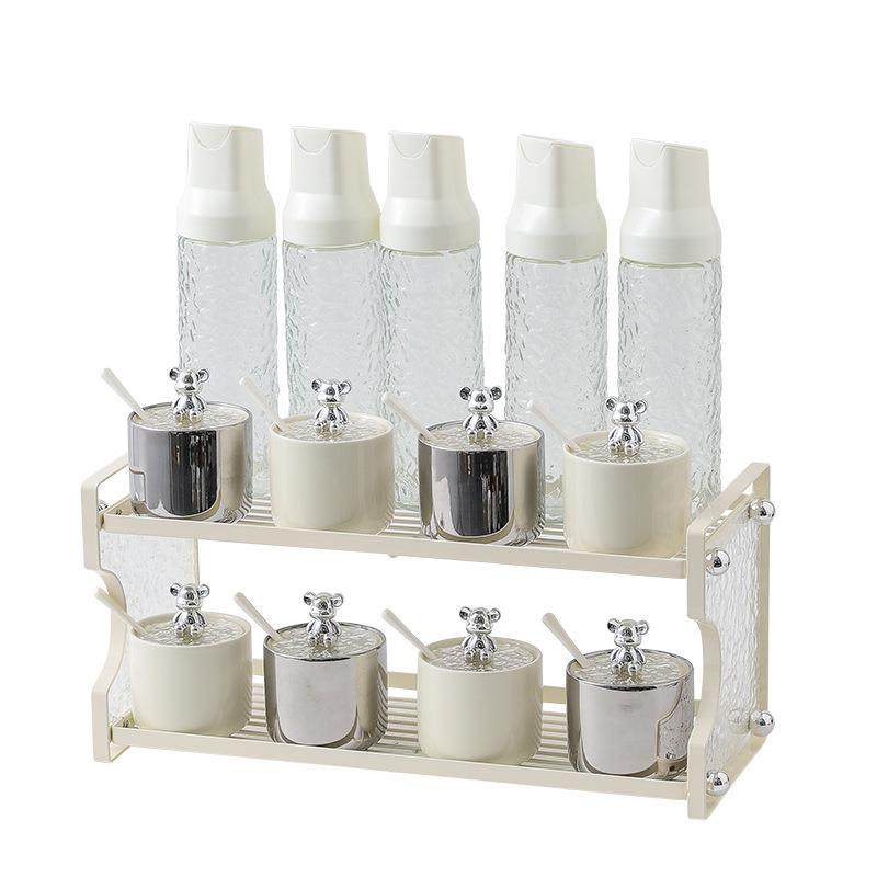 调料盒厨房家用高端轻奢组合套装调味罐高端自动开合酱醋油壶全套,淘宝优惠券,粉丝福利购,淘宝优惠卷