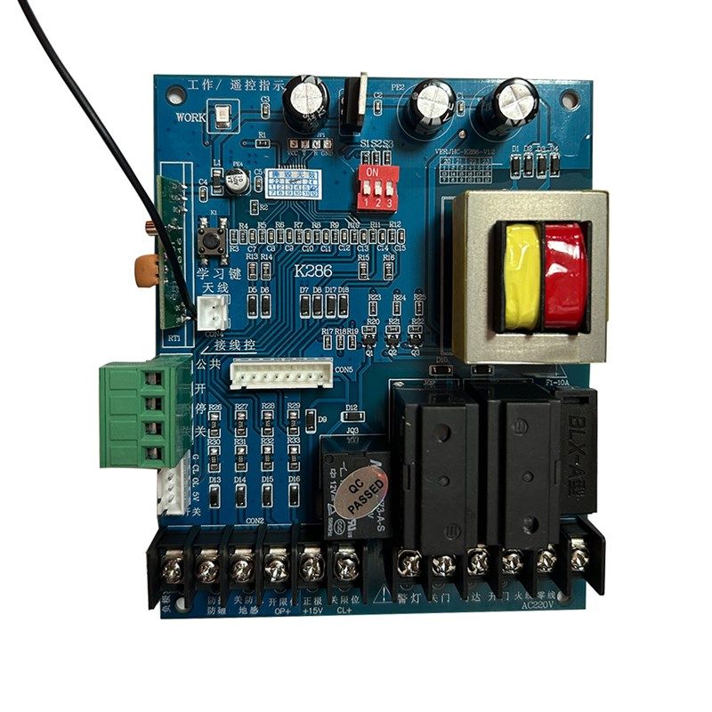 通用伸缩门电机控制板别墅庭院电动平移门遥控主板无刷摆闸电路版 - 图3