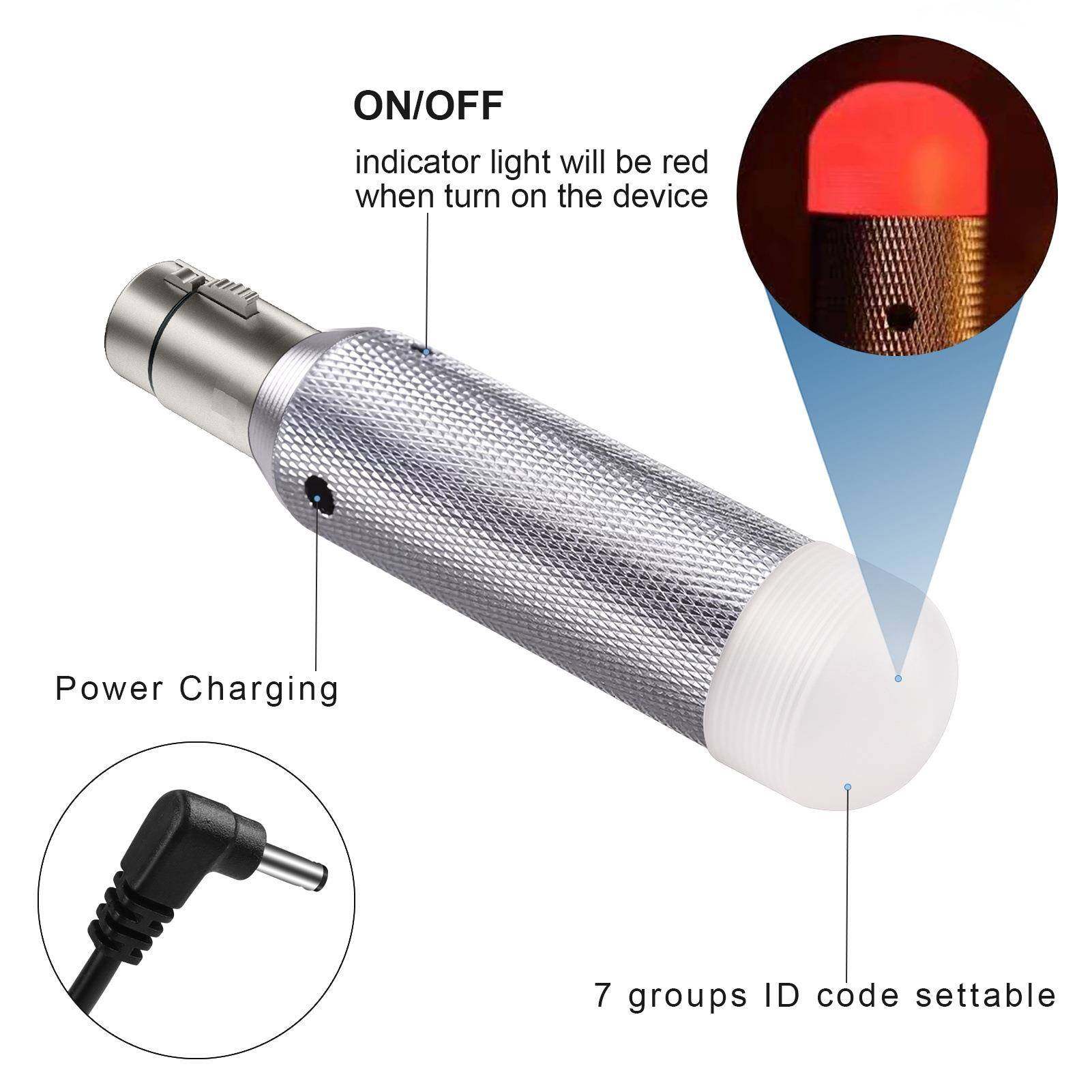 可充电无线电池款接收器舞台灯光无线控制器DMX512无线接收器,淘宝优惠券,粉丝福利购,淘宝优惠卷