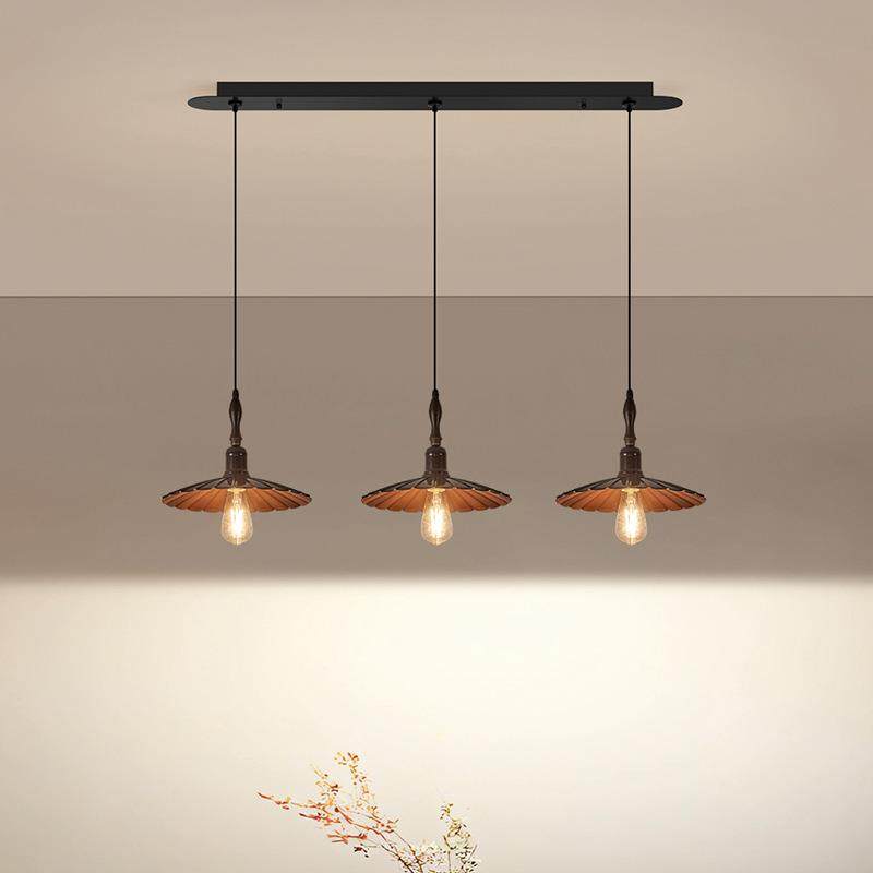 中式复古灯具大气时尚饭厅主灯艺术设计造型三头餐厅装饰花朵吊灯,淘宝优惠券,粉丝福利购,淘宝优惠卷