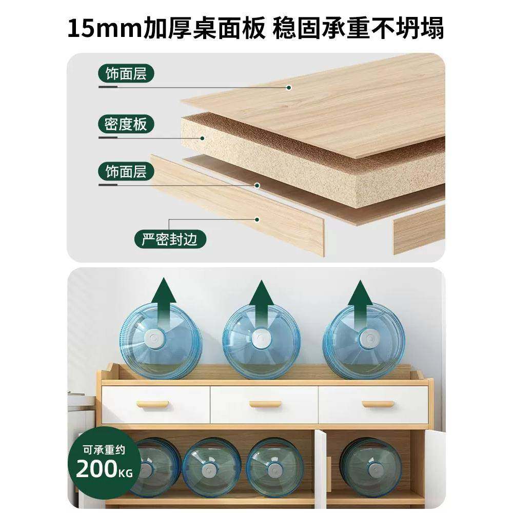 餐边柜茶水柜客厅靠墙柜子储物柜实木色收纳矮柜置物柜家用备餐柜,淘宝优惠券,粉丝福利购,淘宝优惠卷