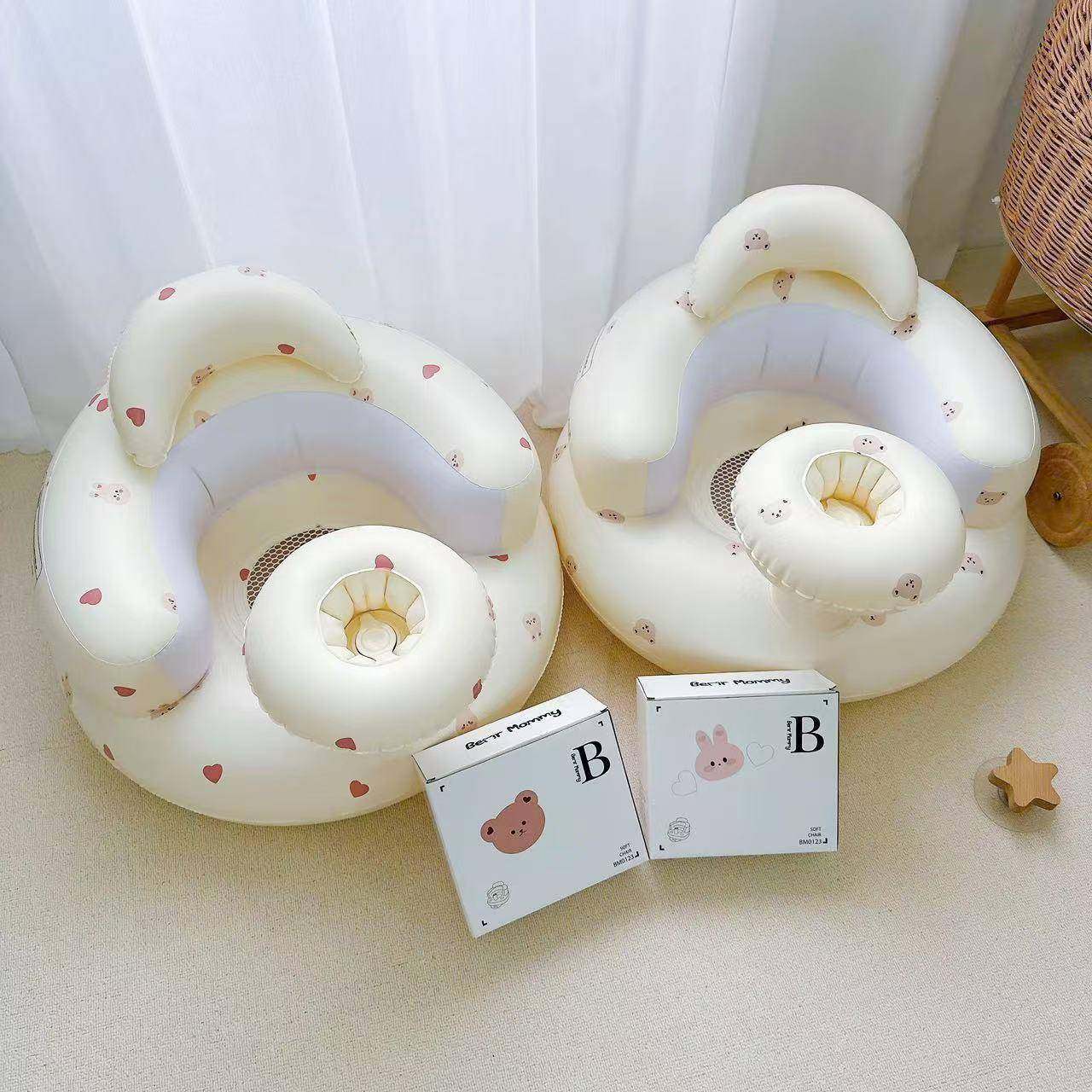 宝宝学坐椅安全防摔婴儿训练坐神器外出便捷座椅坐垫儿童充气沙发,淘宝优惠券,粉丝福利购,淘宝优惠卷