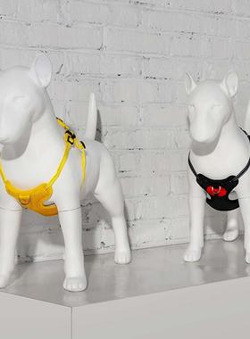 牛头梗狗型狗狗摆件家居装饰品设陈橱窗列摆模宠thylznlo物衣服拍