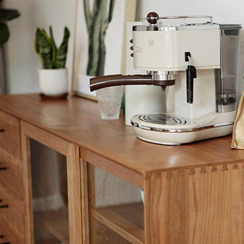 现代北欧餐边碗柜简约实木客厅轻奢储物柜收纳柜家用酒柜边玄关柜,淘宝优惠券,粉丝福利购,淘宝优惠卷