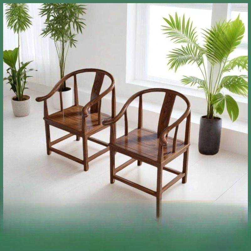 实椅子靠背椅中式客厅RAU豪华官套帽师椅家用圈椅太椅围椅三木件,淘宝优惠券,粉丝福利购,淘宝优惠卷