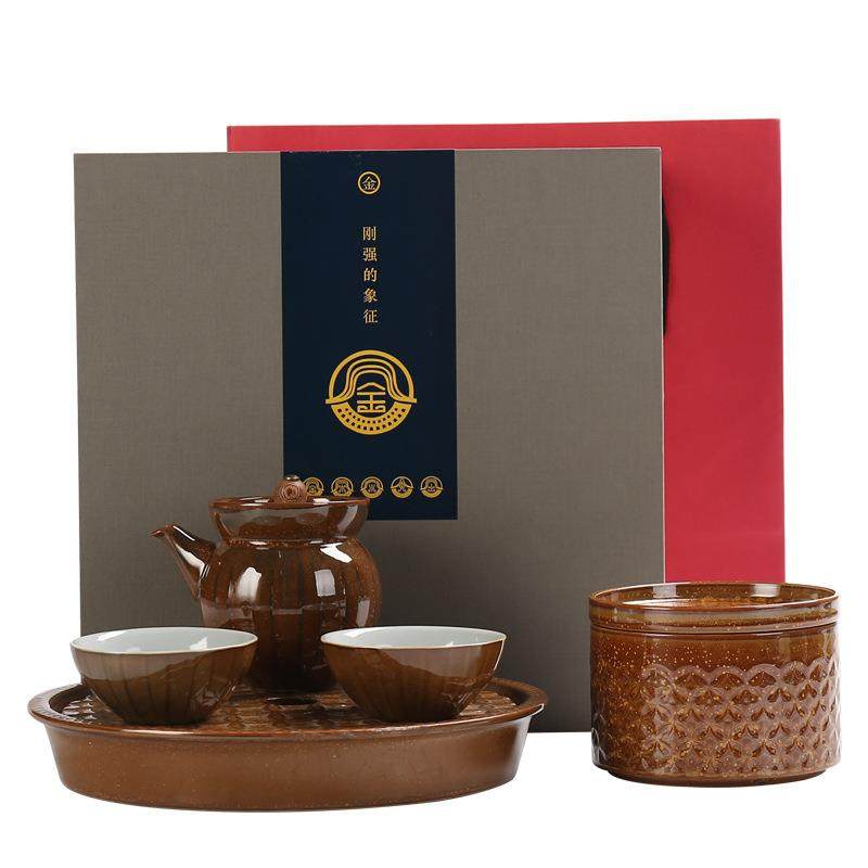 酒店民宿茶具小套便携一壶二杯日式简约家用纯色五行茶具茶壶套装,淘宝优惠券,粉丝福利购,淘宝优惠卷
