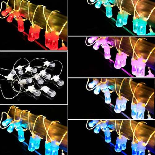 RGB皮线灯LED装室外光灯串发户外装饰串灯太阳能灯ZZD户外饰灯 - 图2