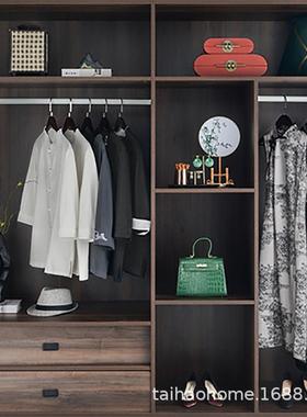 新式中样板房衣帽间套装饰品衣柜配展厅道具衣服tb-66097摆件软装