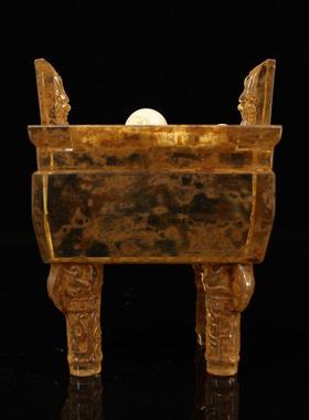 厂家收藏杂古玩复古工艺瑰岚米玲鼎品晶做旧舍利家居水摆项饰