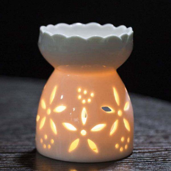 瓷香薰炉室内蜡烛香薰灯复古家用香粉香熏炉卧室防干烧精油灯炉,淘宝优惠券,粉丝福利购,淘宝优惠卷