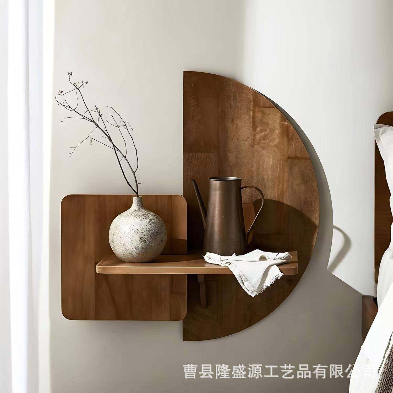 跨境木制墙店置LSY-2512物架酒民宿壁墙面装饰壁挂收纳架木花架装,淘宝优惠券,粉丝福利购,淘宝优惠卷