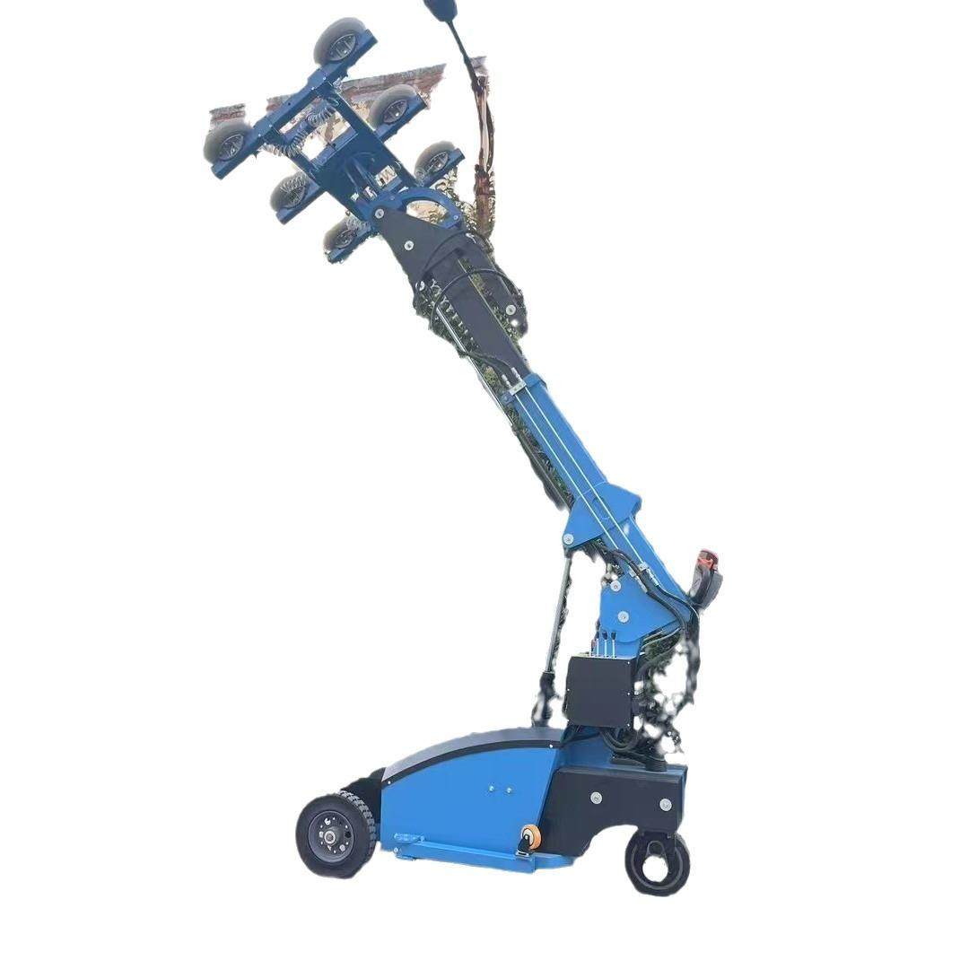 800kg电动玻璃吸盘车真空升降吸吊机幕墙玻璃安装搬运车电动旋转 - 图3